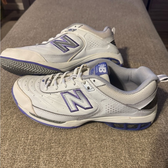 New Balance Shoes - New Balance Women's 806 Gray and Purple tennis shoes